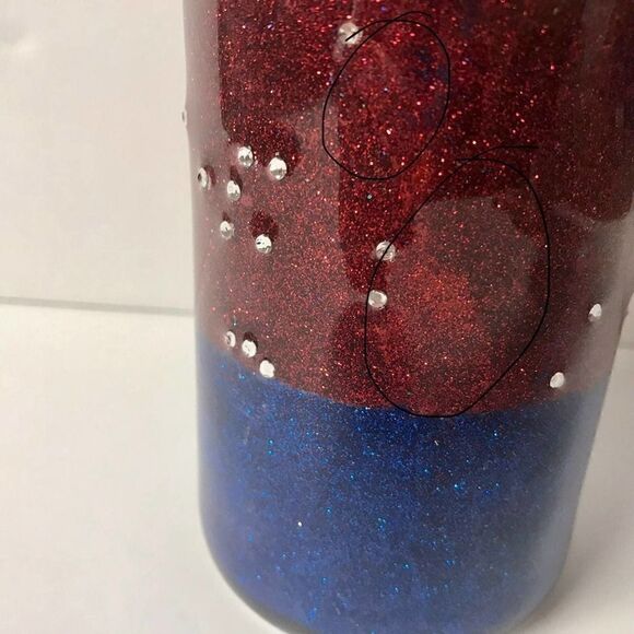 Hand Glitter Christmas Nutcracker Tumbler - Picture 8 of 8
